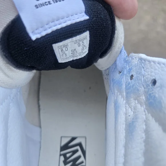 Vabs Sk8- High Bolt - True Blue Size 8 - Picture 7 of 11